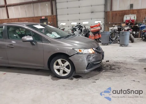 2014 Honda Civic Lx из США, поврежденный, VIN 19XFB2F52EE243892